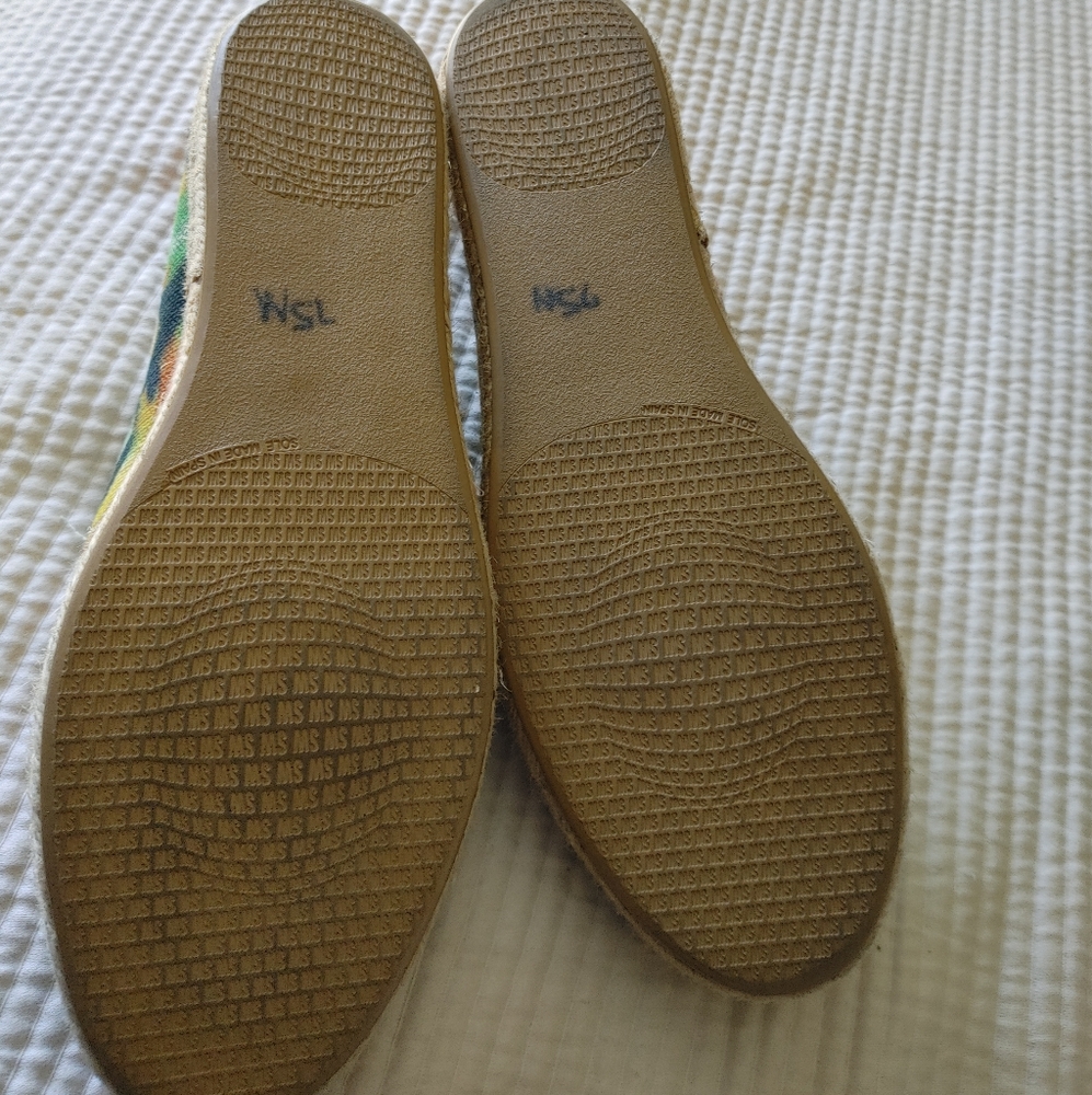 Stuart Weitzman Multi-Colored Espadrilles Size 8 - image 2